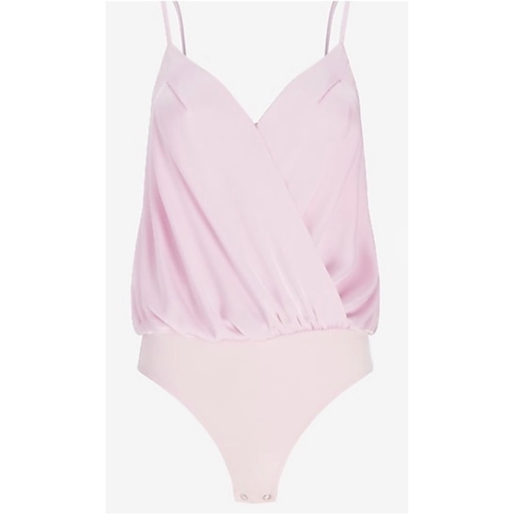 Express Satin Bodysuit NWOT